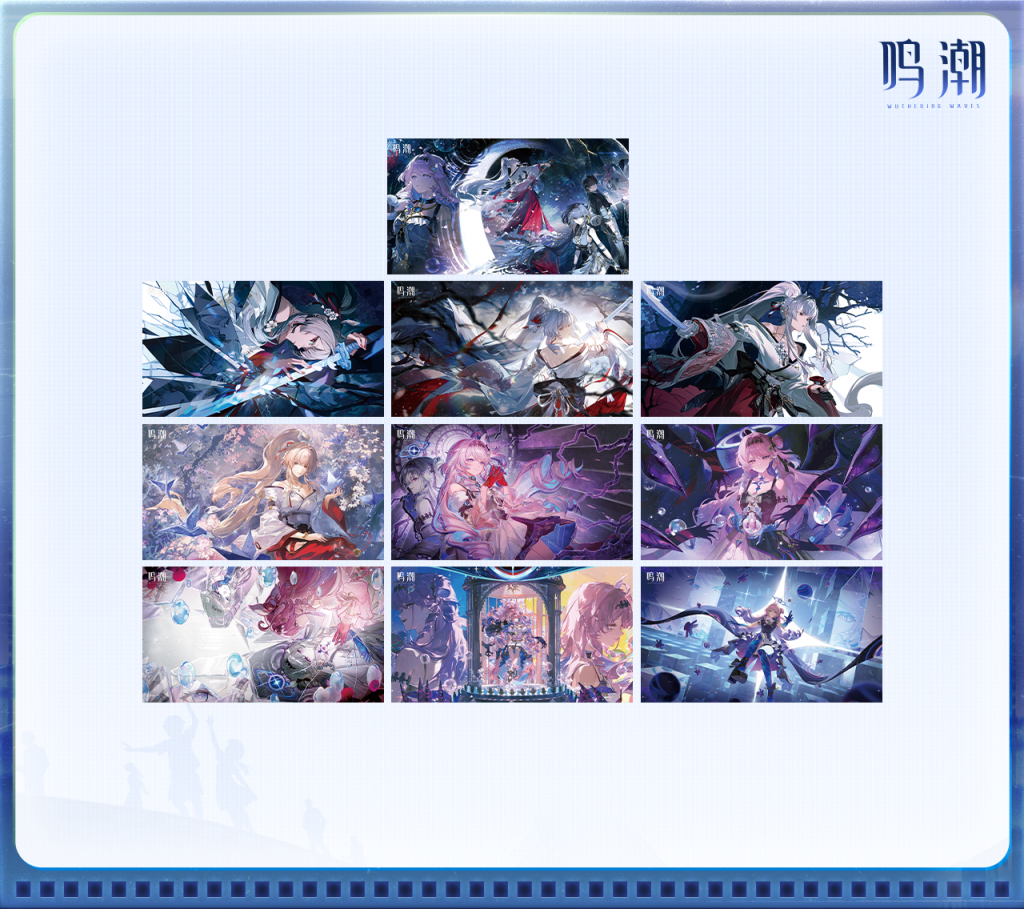 【直筆メッセージ付き】 Wandering Visitor ササクレイション Free Bonus Gift with 2 Sets】Wuthering Waves Resonator Themed